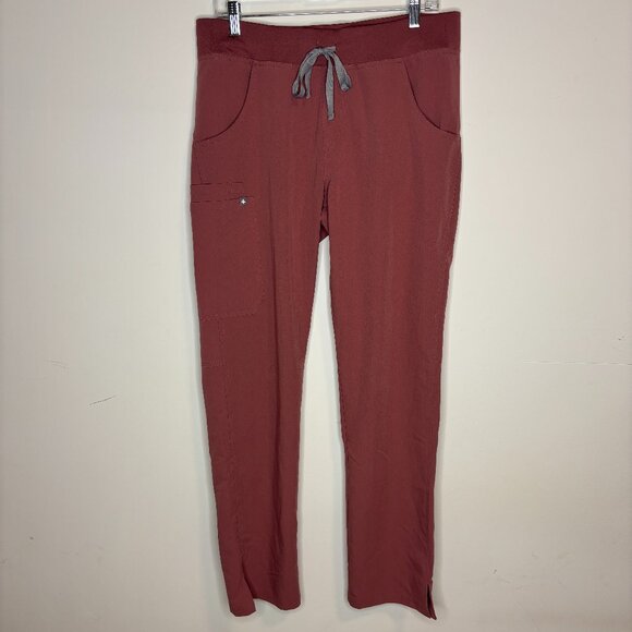 FIGS Women's Kade Cargo Scrub Pants Mauve Pink - Small - Picture 2 of 6